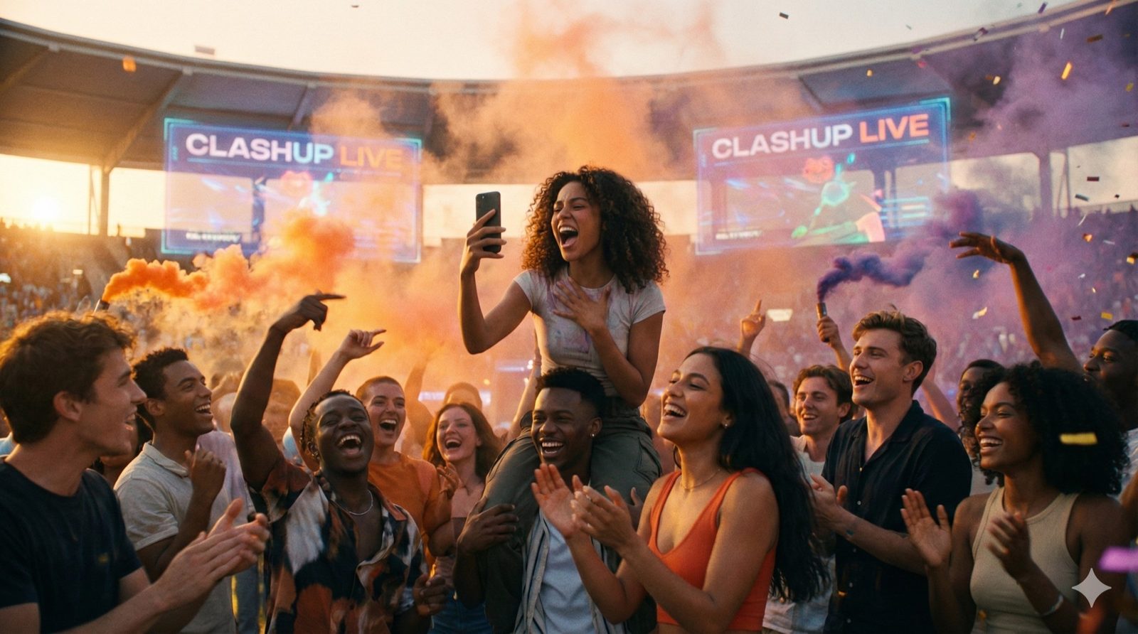 Une soirée ClashUp Live