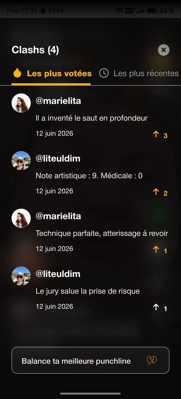 Le vote des Punchlines